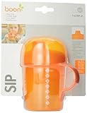 Boon Sip Short Soft Spout Sippy Cup, 7 Ounce,Orange by Boon [並行輸入品]