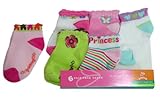 goldbug カラフルソックス フラワープリンセス ショート 6足セット 1-2歳 90973