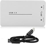 キャプチャーボード HDMIビデオキャプチャカード HDMI キャプチャー USB3.0 HD1080P 60FPS 自動調整でき 300～350MB / s Win/Linux/OS Xに対応適用 (White)