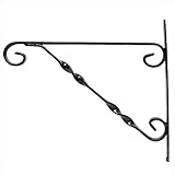 Gardman Gardman Standard Hanging Basket Bracket - Black 03015 Black