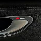 車用ステッカーデカール ジムニー 車のロゴ装飾ステッカー 装飾ステッカー 耐熱ステッカー カーインテリア装飾 耐摩耗性ステッカー 粘着式の車のロゴ 防水 車のグレードを向上させる（10片装） (ジムニー jimny) [並行輸入品]