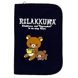 リラックマ 母子手帳ケース (マルチケース) ブラック 雑貨