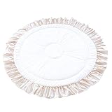 プッパプーポ サニーラグマット 【フリル ベージュ】 新生児から対象 フリルのついたかわいいプレイマット ギフトにぴったりな花束型パッケージ