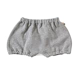 ホッペッタ プラス Hoppetta plus オーガニックコットンかぼちゃパンツ グレー 70cm 51943