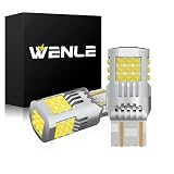 WENLE 爆光 T20 ダブル led テールランプ ブレーキランプ ストップランプ ホワイト6000K 4000LM 26W DC12V車対応（ハイブリッド車・EV車が対応) 左右分2本入