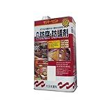 サンデーペイント 強力防腐・防蟻剤 3.4L トウメイ