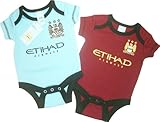 Manchester City F.C. 2 Pack Bodysuit Newborn SB