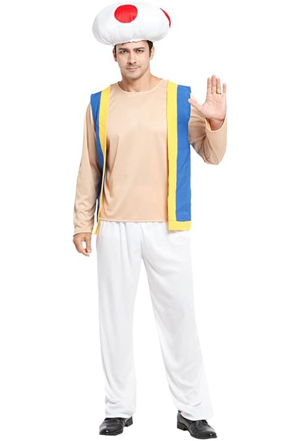 Amazon.co.jp: ワリオ 大人用 コスプレ 変装 キット ハロウィン