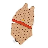 MY STAGE よだれかけ 女の子 男の子 食事 帽子 スタイ セット 春 (カーキ)