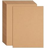 Acidea クラフト板紙 A4 650gsm 厚紙 DIYクラフトペーパー 厚さ約0.82mm 1枚約40ｇ 厚口 はがき用紙 クラフト紙 クラフトボード カード用紙 クラフト板紙 超厚 20枚