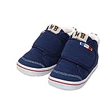 ホットビスケッツ(MIKIHOUSE HOT BISCUITS) タックピケ素材のセカンドベビーシューズ（70-9315-610） 13.5cm 紺（03）