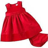 カーターのレッドベルベット2ピースドレスセット3ヶ月