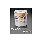 エスコ ０．７Ｌ速乾水性 木部用ニス チーク EA942EL-14 [その他]