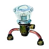 Belvedere 622tcデッキマウントflo-temp蛇口withテールピース、クロム