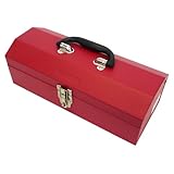 山型スチ‐ル工具箱 TBH109 赤 360mm