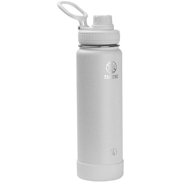 Takeya Newman Pickleball Isolierte Trinkflasche, 1,8 L | Mit Sport-Strohhalm-Deckel, Auslaufsicher & Großer Griff