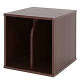 KU-36S黒板ユニットラック 仕切りタイプblackboard unit Rackシリーズ/ブラウン