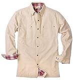 Backpacker Canvas/Flannel Lined Shirt Jacket Stone X Large [並行輸入品]