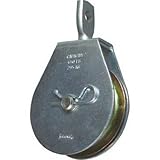 Stanley National Hardware 3211BC 3" Zinc Plated Swivel Single Pulley [並行輸入品]