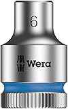 Wera Zyklop 8790 HMB 3/8 Socket, Hex head 6mm x Length 29mm by Wera