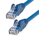 StarTech.com カテゴリ6(CAT6)LANケーブル/2m/ブルー/低煙ゼロハロゲ