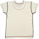 村信 オーガニックコットン フライス 半袖丸首シャツ 90cm NO10134 日本製