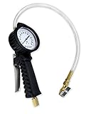 Astro 3082 TPMS Dial Tire Inflator with Stainless Hose 0-65 psi [並行輸入品]