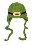 BubuBibiｮ Photography Prop St Patrick's Day Green Leprechaun Crochet Costume Hat by BubuBibi [並行輸入品]