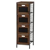 収納家具 チョーク で コメント を 記入　できます おしゃれ な 洗濯 収納 LIBERTA ランドリー 1列