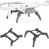 Kiowon DJI Mini2 SE用 ランディングギア 折りたたみ式 着陸装置 Mini2 SE・Mini 2・Mavic Mini・Mini SEドローン対応 アクセサリー(グレー)