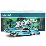 HotWheelsマテル ホットウィール 1:64スケール 2024 RLC EXCLUSIVE - 1975 CHEVROLET MONTE CARLO LOW RIDER (BLUE) レッドラインクラブ・エクスクルーシブ - 1976 シボレー・モンテカルロ・ローライダー(ブルー) [並行輸入品]