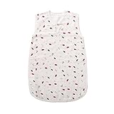 エルフ ベビー(Fairy Baby)ベビースリーパーガーゼ 夏 袖むし ベスト 着る寝袋 寝冷え対策 火箭柄(サイズ：M)