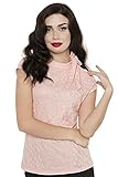 Voodoo Vixen - Pink Ashlea Tea Party Blouse L / Pink