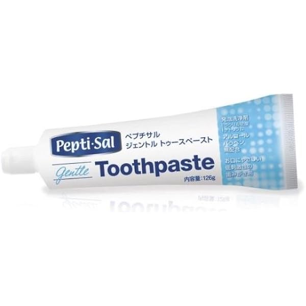 Amazon.co.jp: ペプチサル ジェントル トゥースペースト 126g