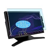 2枚 VacFun ブルーライトカット フィルム ， Wacom Cintiq Pro 27 DTH271K0D 27インチ 向けの ブルーライトカットフィルム 保護フィルム 液晶保護フィルム（非 ガラスフィルム 強化ガラス ガラス ケース カバー ）