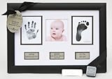 Grandparent Gifts Great-grandchild Impressions frame photo handprint & footprint by Goldia [並行輸入品]