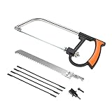 KKmoon 8 in 1 多機能 ミニハンディソー 糸鋸 木工 DIY工具 ガラス/プラスチック/タイル/ウ木材/アルミ/金属加工用
