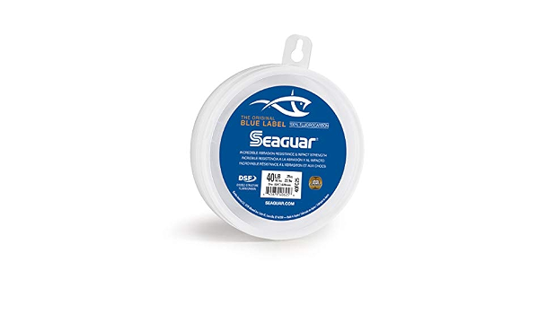 Amazon Seaguarフロロカーボンseaguarリーダー材質 40ポンドテスト 25ヤードスプール 40fc25 Seaguar スポーツ アウトドア