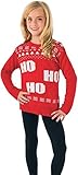 Rubie's Costume Ho Ho Ho Ugly Christmas Sweater Costume One Color Medium [並行輸入品]