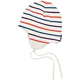 Polarn O Pyret Signature Stripe Wind Proofヘルメット(ベビー) カラー: ホワイト