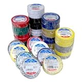 ミリオン 電気絶縁用 ビニルテープ 19mm×20m 白 HF-536-C
