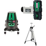 シンワ測定 レーザー墨出し器 LASER ROBO Neo51 BRIGHT 受光器 グリーン 三脚セット 78286