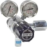 ヤマト産業:分析機用フィン付二段圧力調整器 NHW-1B NHW1BTRCCH4 型式:NHW1BTRCCH4