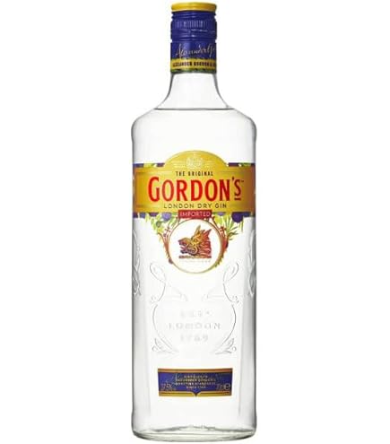 Amazon.co.jp: ゴードン ジン ガラス瓶 47.3度 1000ml [並行輸入品