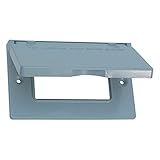 Sigma Electric 14249 1-Gang Horizontal GFCI Cover, Grey [並行輸入品]