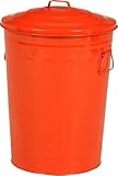 ゴミ箱 ごみ箱 バケツ ふた付き マルチダスト缶 49リットル レッド 赤