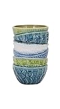 High Quality 25326 Stacked Bowl Vase, Short