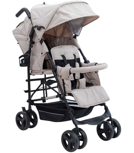 Amazon | JTC BABY スマイビー TWIN-C 二人乗りベビーカー 双子用 背面