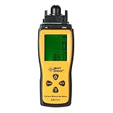 KKmoon 一酸化炭素メーター COガステスター 0-1000ppm ガス漏れ検知器 ハンドヘルド 高精度 音と光警報 ゲージ モニター検出器 LCD表示部付き