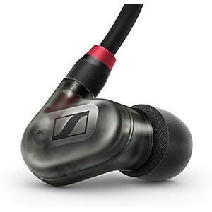 SENNHEISER (ゼンハイザー) イヤホン IE400PRO SMOKY BLACK カナル型イヤホン